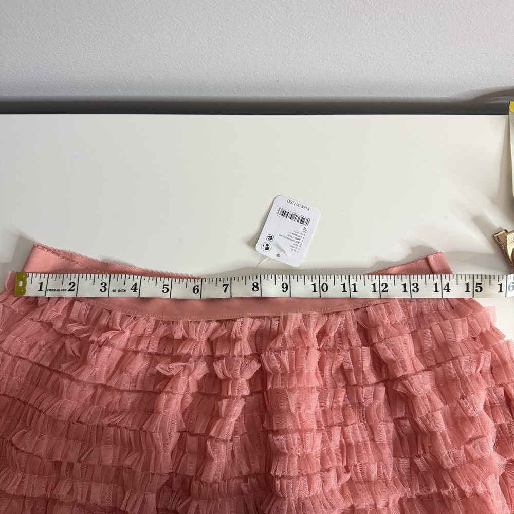 Free People Intimately Return of the Ruffle Maxi Slip Skirt Rosebush Medium NWT - Picture 10 of 10